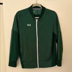 Under Armour Green Zip-Up Jacket